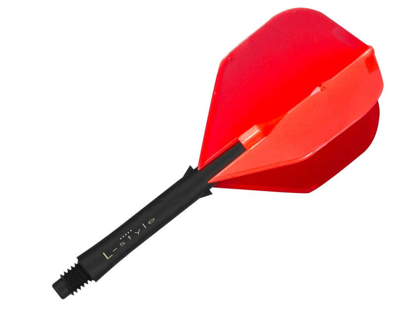 Lstyle L-Shaft Carbon Locked Dart Shafts - 260 Medium - for Soft & Steel Tip Darts - Image 2